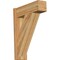 Ekena Millwork Traditional Block Rough Sawn Outlooker, Western Red Cedar, 8"W x 24"D x 32"H OUT08X24X32TRA05RWR - alternate 1